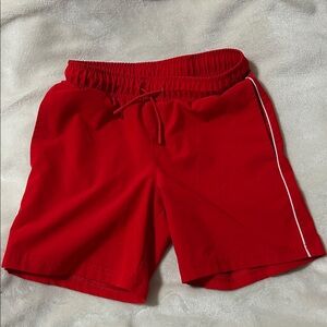 Red All in Motion athletic shorts